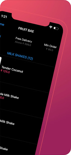 Bytes - Online Food Delivery Screen 2