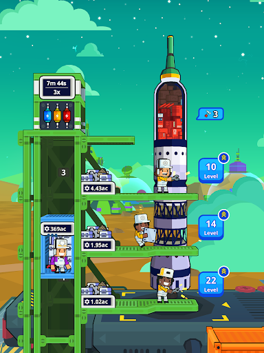Rocket Star: Idle Tycoon Game - Simulation - games
