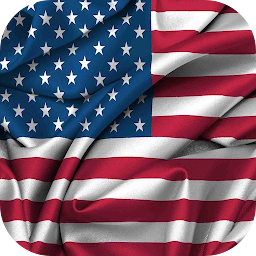 「Flag of USA Live Wallpaper」圖示圖片