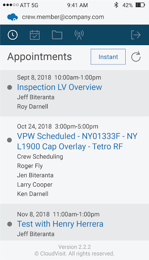 CloudVisit Remote Inspection - DEMO
