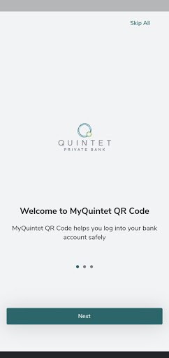 Android application MyQuintet QR Code screenshort