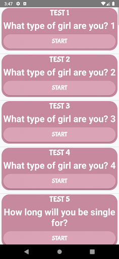 What Type of Girl Are You? Screen 3