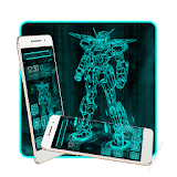 Robot Theme Hero Mecha Warrior icon