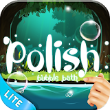 Learn Polish Bubble Bath Game icon