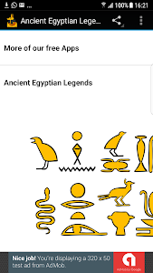 Ancient Egyptian Legends Unknown