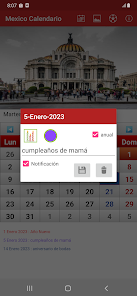 Captura 2 Mexico Calendario 2023 android