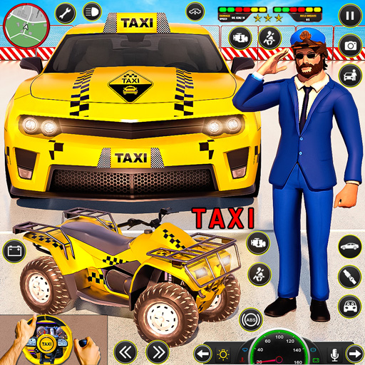 Taxi Games Simulator 3d game