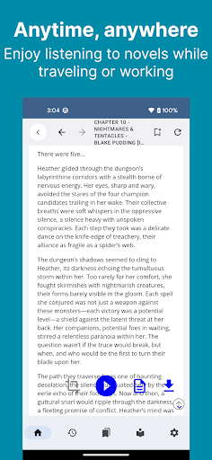 Android application NovelVoice - Novels read aloud screenshort