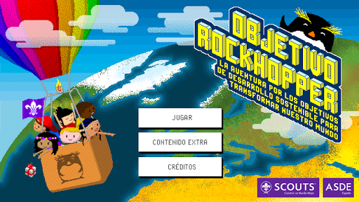 Android application Objetivo Rockhopper screenshort