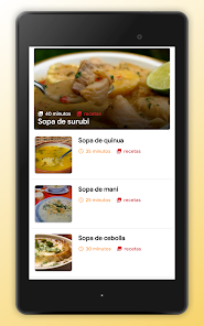 Screenshot 22 Recetas de Cocina Boliviana android