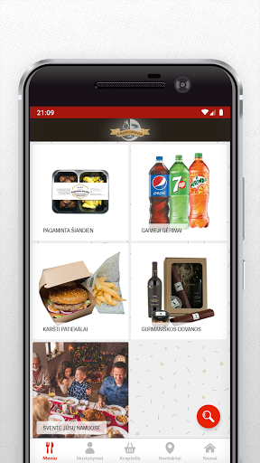 E-restoranas Screen 2