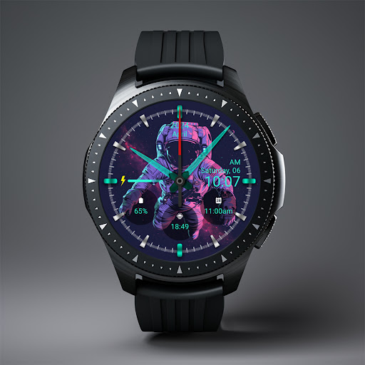ART028 Astronaut Watch Face screenshot 11