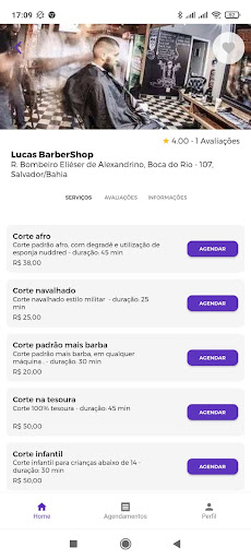 Vizzua - Agendamento estético Screen 2