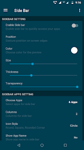 Edge Side Bar - App Shortcuts Screenshot