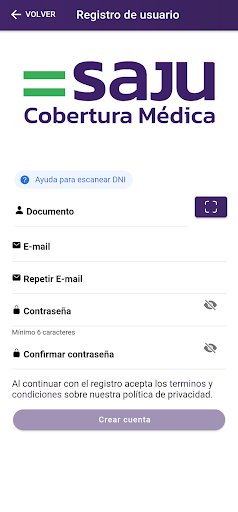 Mi SAJU Salud Screen 2