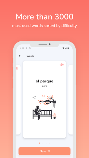 Learn Languages Screen 2