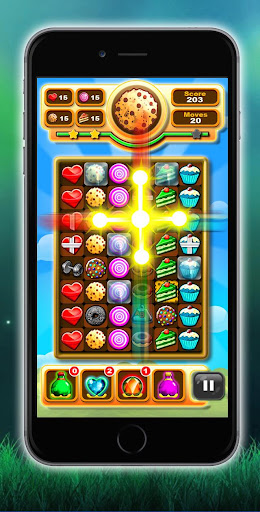 Android application Cookie Blast - Cookie Crushing screenshort