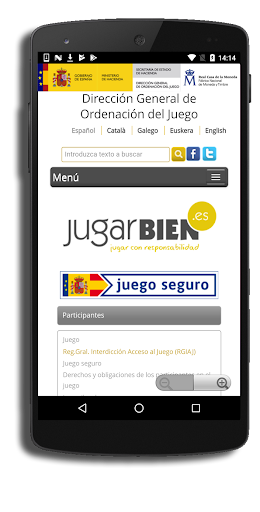 DNIe Autoprohibidos Screen 2