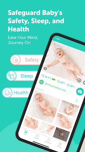 Android application CuboAi Smart Baby Monitor screenshort