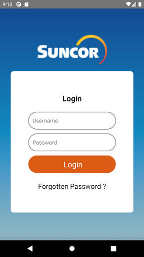 Android application Suncor Inspections screenshort