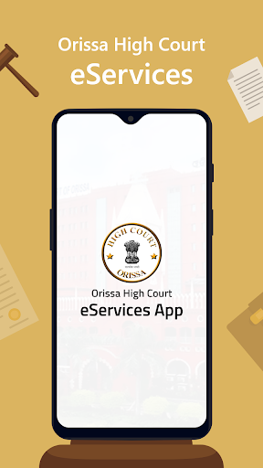 Android application High Court of Orissa eServices screenshort