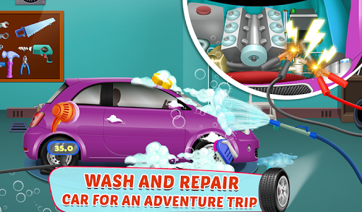 Camping Adventure Game - Family Road Trip Planner