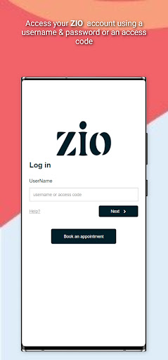 Android application ZIO screenshort