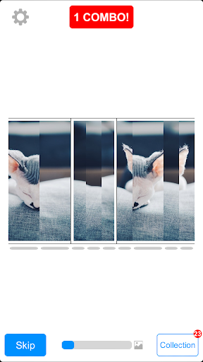 Android application Shredded Puzzle screenshort