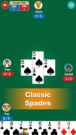 Game screenshot Spades - Offline Card Game mod apk