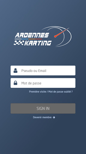 Android application Ardennes Karting screenshort