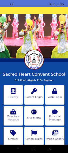 Sacred Heart Convent School Screen 2
