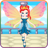girl Butterfly dress up game icon