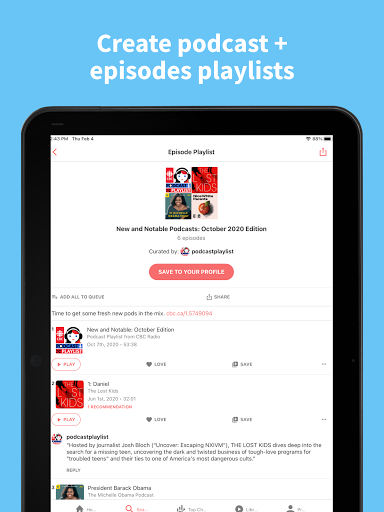Podyssey Podcast Discovery App