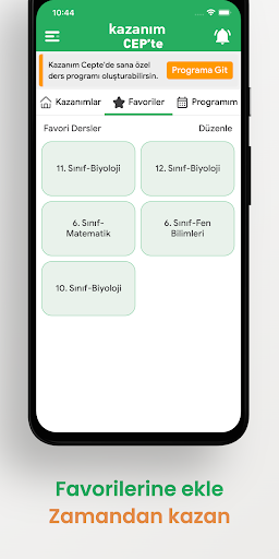 Kazanım Cepte Yıllık Planlar