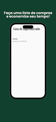 Android application Lista de compras autosoma screenshort