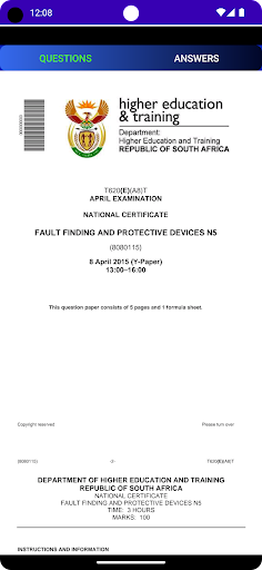 TVET Fault Finding and Protectiv