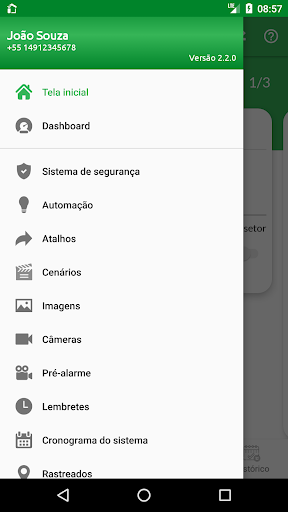 Android application CSI COM VC screenshort