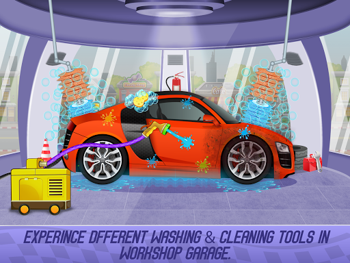 Kids Sports Car Wash Garage 2.2 screenshots 1