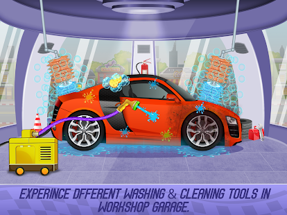 Kids Sports Car Wash Garage 2.3 screenshots 1
