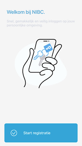 Android application NIBC Vastgoed Hypotheek Auth screenshort