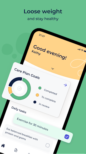 Android application Twenty30 Health screenshort