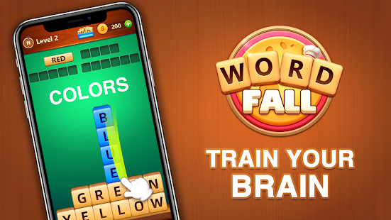 Word Fall - Brain training search word puzzle game 3.3.0 Screenshots 6