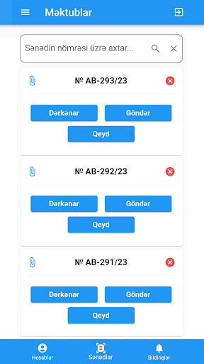 AzDoc app Screen 2