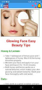 Beauty Tips in English