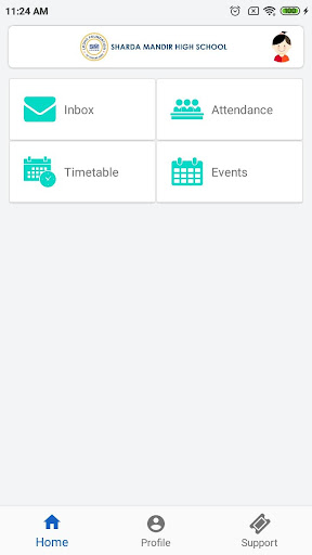 Android application Sharda Mandir High School screenshort