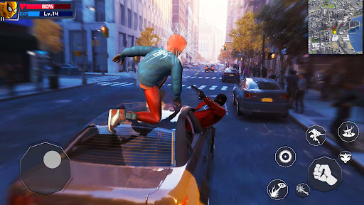 Spider Hero:Super city hero G Screen 2