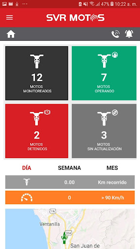 Comsatel SVR Motos Screen 2