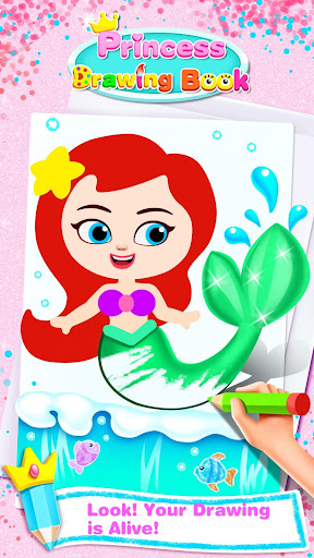 Princess Coloring Games - Fun Games for Girls 1.2 screenshots 1