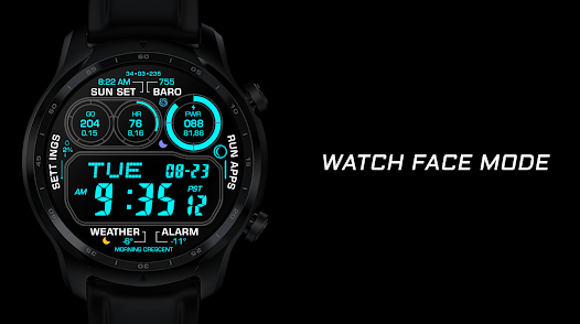 Captura 6 RETRO DIGITAL A Watch Face android