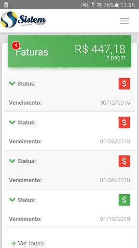 Sistem Telecom Screen 2